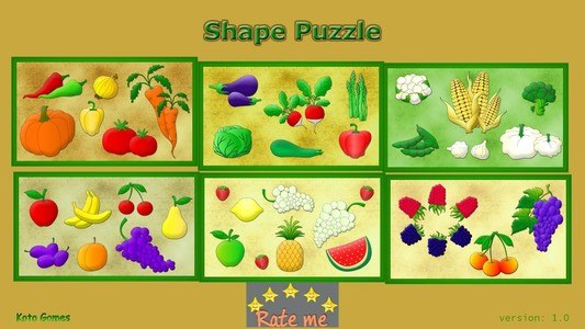 Shape Puzzle - Best For Kids