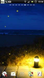 night beach lamp LWP