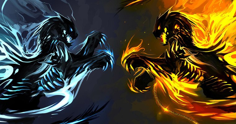 Fire And Ice Art