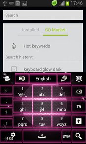 Pink Neon Keyboard Disco