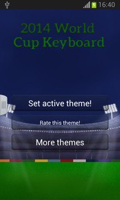 2014 World Cup Keyboard