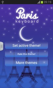 Paris Keyboard Theme