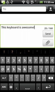 Keyboard from Android 2.3 +