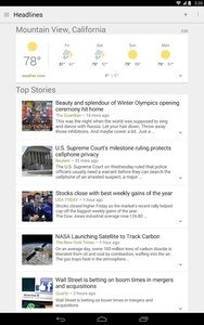 Google News & Weather