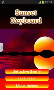 Sunset Keyboard