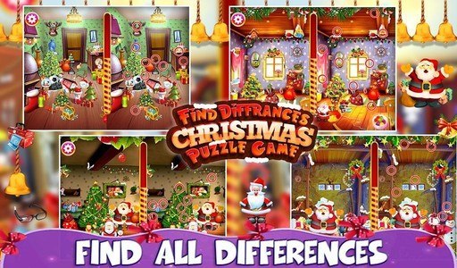 Find Differences Christmas