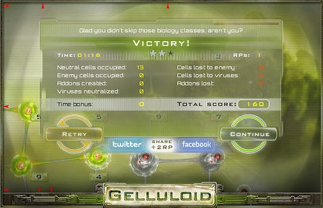 Gelluloid: Micro War Strategy