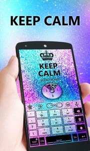 Keep Calm GO Keyboard theme