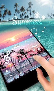 Summer GO Keyboard Theme