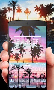 Summer GO Keyboard Theme