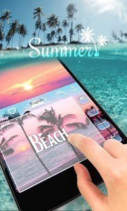 Summer GO Keyboard Theme