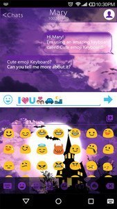 Halloween Happy Emoji Keyboard