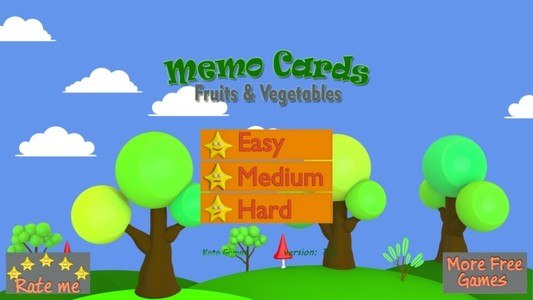 Memo Fruits - Brain Trainer