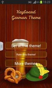 Keyboard German Theme