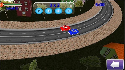 Kids Car Racing Numbers Game