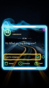 (FREE) GO SMS LIGHT THEME