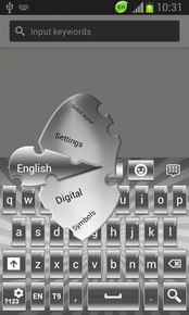 Silver Keyboard