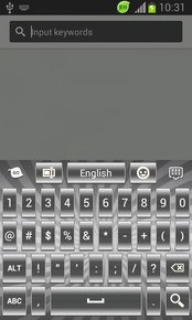 Silver Keyboard