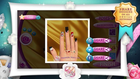 Fashion Nails 3D Girls Game