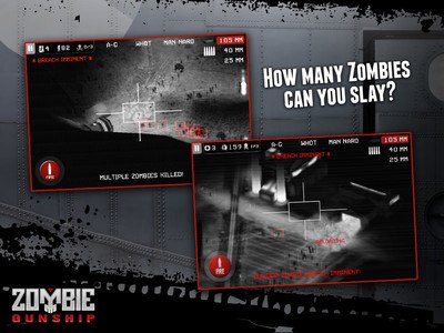 Zombie Gunship Free: Gun Dead