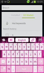 Pink Flame Keyboard