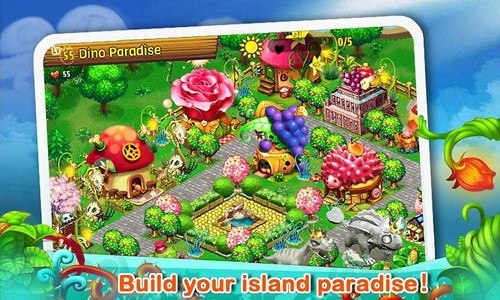 Dino Paradise with Papaya