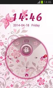 Locker Theme for Android Pink