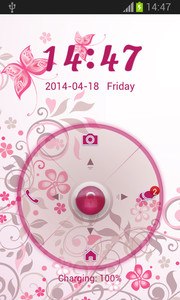 Locker Theme for Android Pink