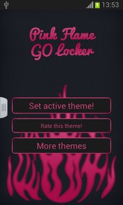 Pink Flame GO Locker