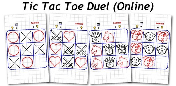 Tic Tac Toe Duel (Online)