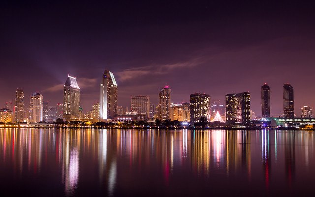 San Diego At Night