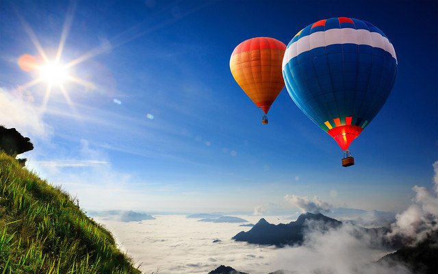 High Altitude Hot Air Balloons