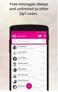 Zipt - free calls and messages