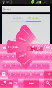 Pink Keyboard For Android