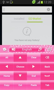 Pink Keyboard For Android