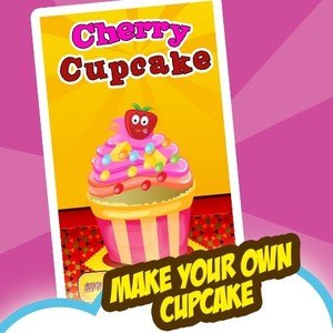 cherry cupcake-CookingGame