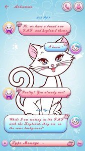 FREE-GO SMS LOVELY KITTY THEME