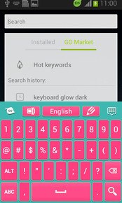 Keyboard for Android Pink