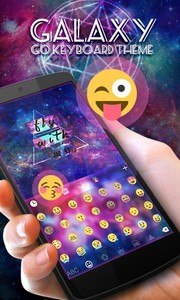 Galaxy GO Keyboard Theme Emoji