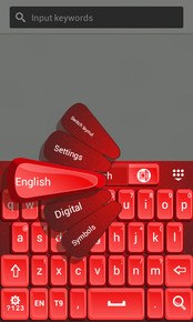 Keyboard Red