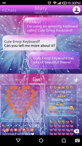 Bright Emoji Keyboard Theme
