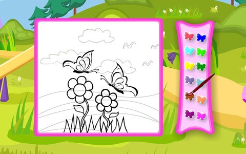 Coloring Sweet Butterfly