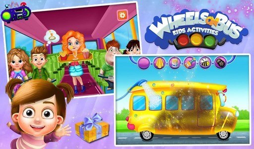 Wheels On Bus Kids Activities