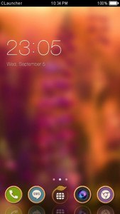 BLURRY NATURE C LAUNCHER THEME