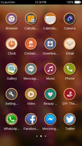 BLURRY NATURE C LAUNCHER THEME