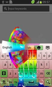 Color Waterfall Keyboard