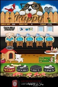 Cute Puppy Slot Machine HD
