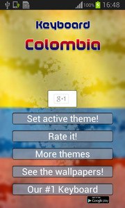 Keyboard Colombia