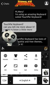 Kung Fu Panda Keyboard Theme