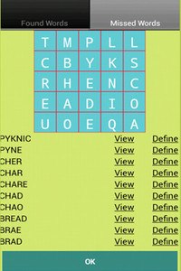 Word Search Connect Puzzle